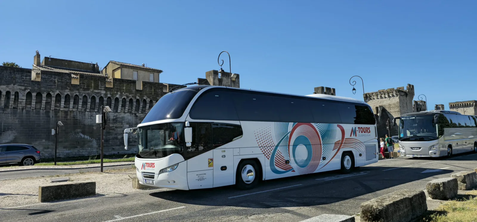 Touring coach for group travel
